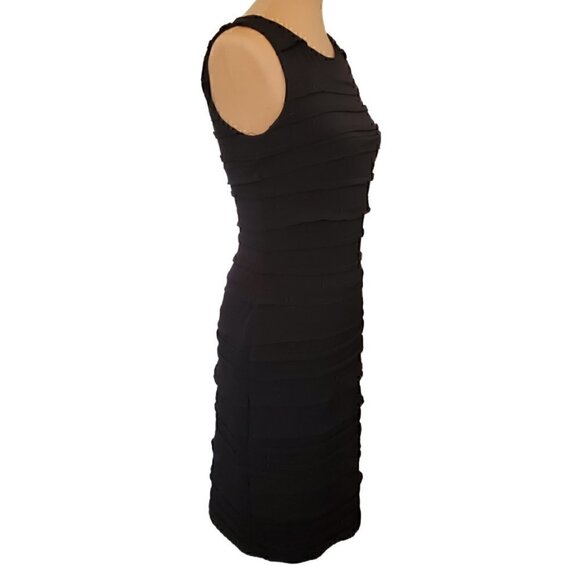 Calvin Klein Fitted Black Dress - Picture 3 of 7